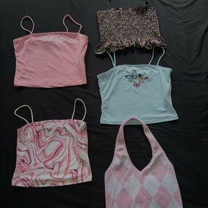medium crop tops bundle